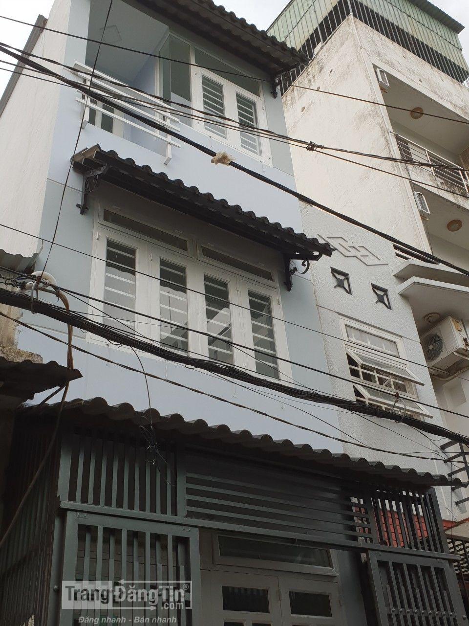 Bán nhà HXH đường Phan Huy Ích 4.5 x 17m, trệt 2 lầu
