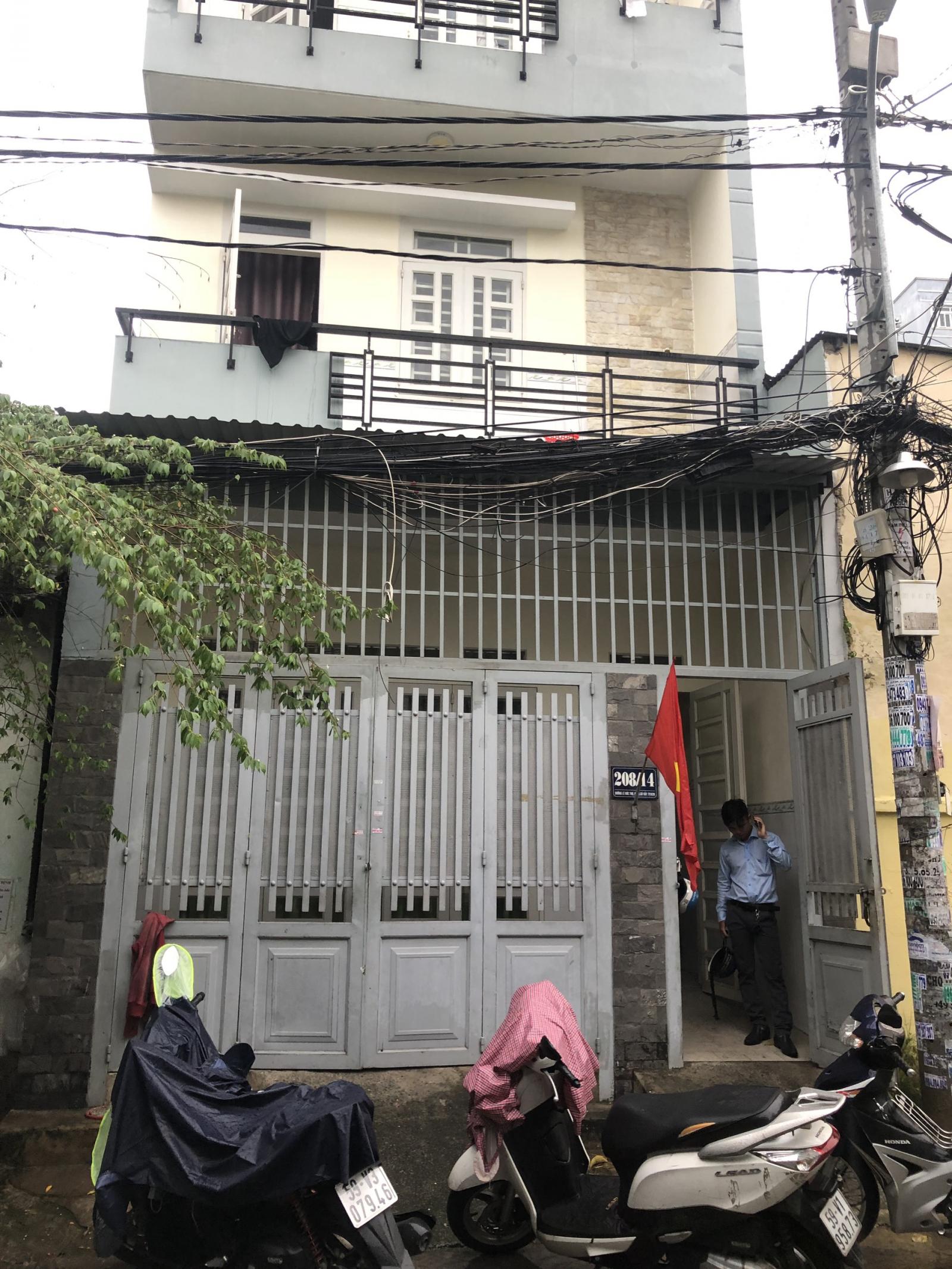 Chính chủ bán nhà 3 lầu mới hẻm 8m khu Căn Cứ 26, có lề, DT 5x17m Phạm Huy Thông, Gò Vấp
