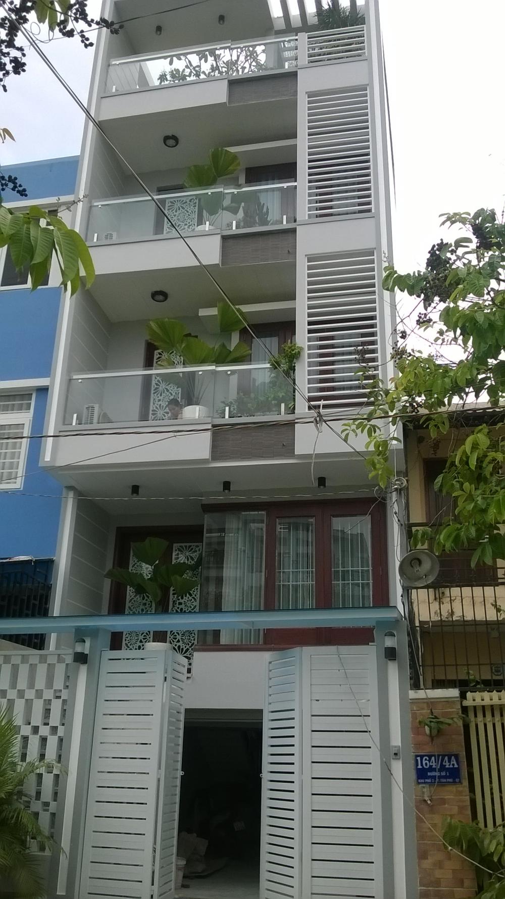 Bán nhà mới xây 2019 mặt tiền Hòa Hưng 4 lầu đang cho thuê 40tr/th, giá 14.5 tỷ, q10