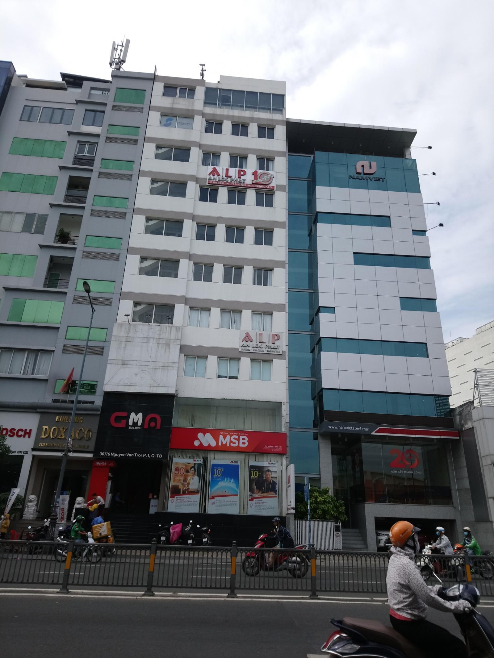 Bán Building 2 mặt tiền Bạch Đằng Q Tân Bình, DT: 7.9x32m, Hầm + 7 lầu, giá: 72.5 tỷ TL