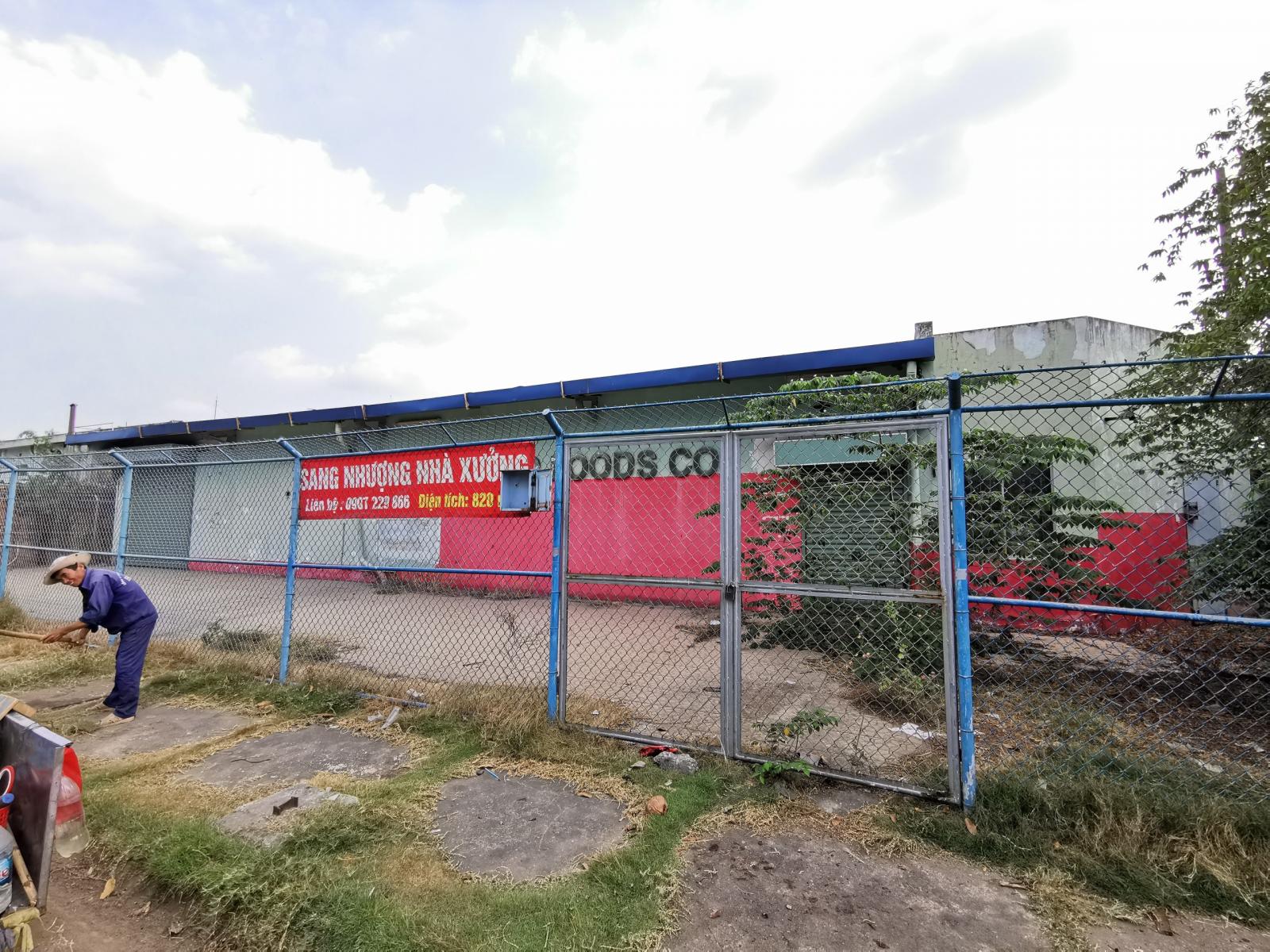 CẦN SANG NHƯỢNG LẠI NHÀ NHÀ XƯỞNG ĐƯỜNG SỐ 7 A, KHU CÔNG NGHIỆP LÊ MINH XUÂN , XÃ LÊ MINH XUÂN,