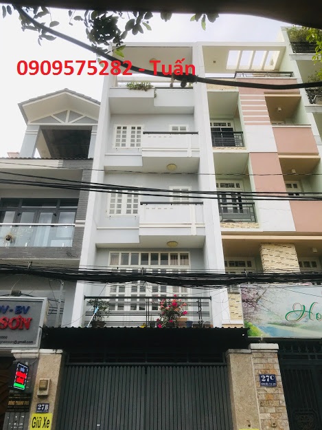 Bán gấp nhà Quận Phú Nhuận MT Lê Văn Sỹ, DT: 6x19m, 3 tầng, giá 25.5 tỷ, LH: 0909575282