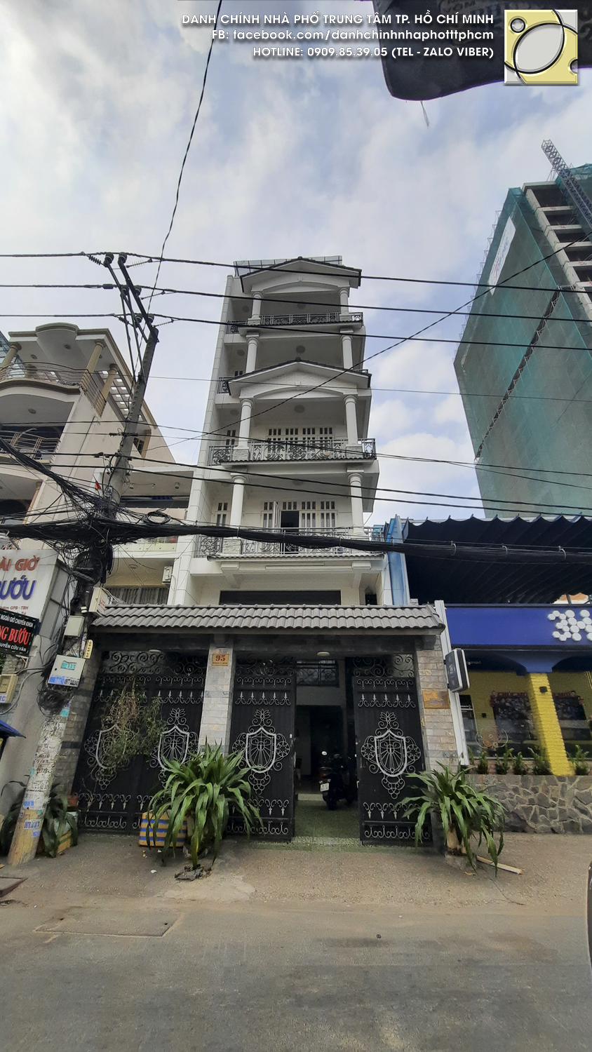 Bán MT Nguyễn Cửu Vân ngay Q1 6.6x25m 7 tầng