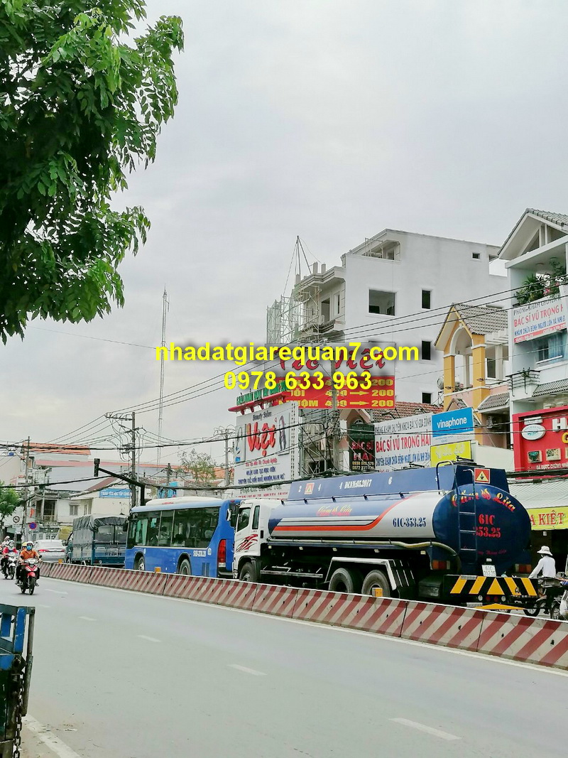 Bán nhà trệt 5x44m mặt tiền Huỳnh Tấn Phát P. Tân Phú Quận 7 