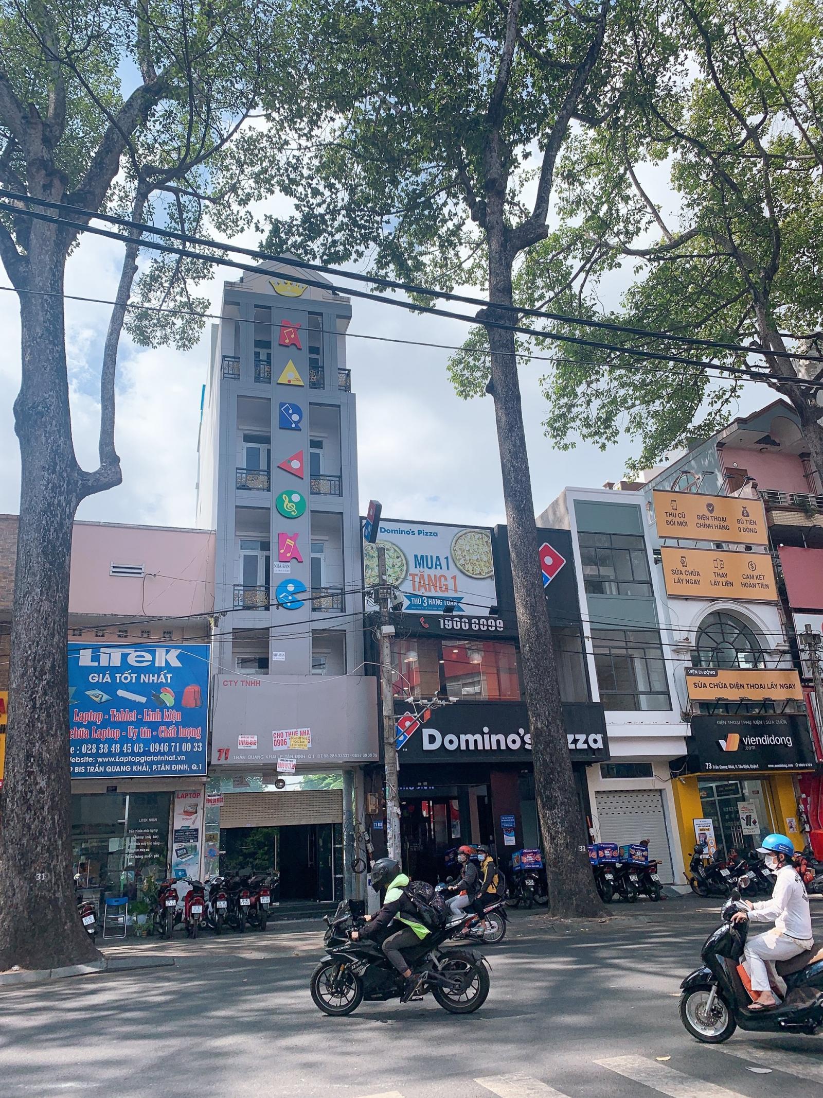 Bán gấp nhà mặt tiền Nguyễn Văn Giai, P.Đa kao, Quận 1, DT 4.3x18m, 7 tầng, giá chỉ 30 tỷ