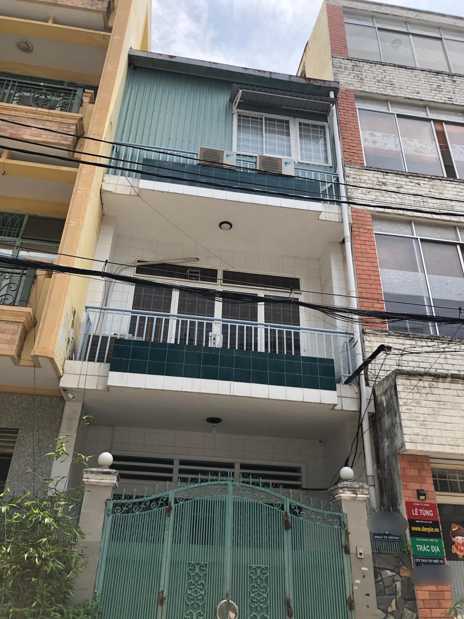 Bán nhà Mặt Tiền Đường số 1 khu cư xá Chu Văn An, DT 4,05mx18m- 2 lầu