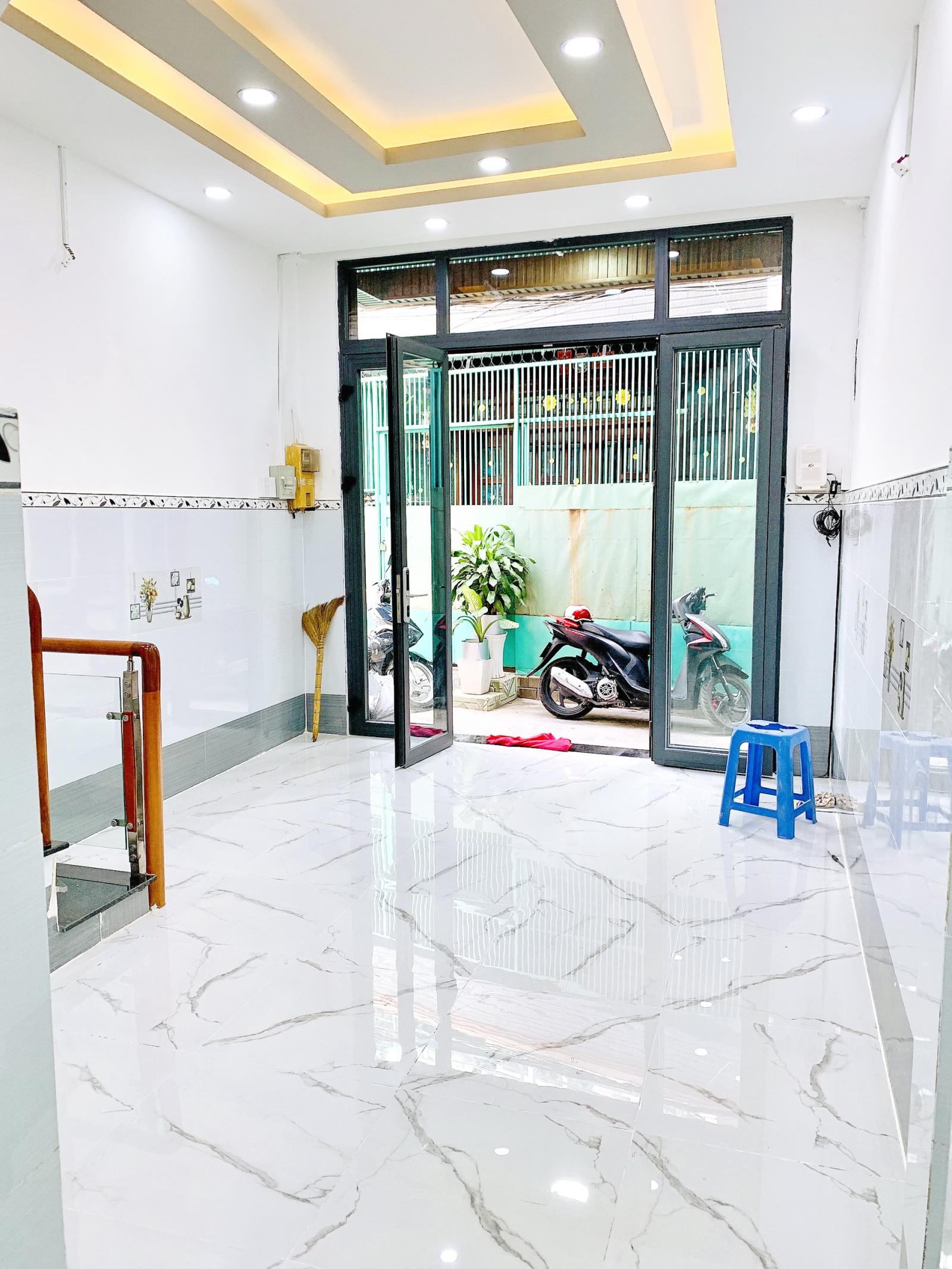Bán nhà mới 1 lầu hẻm 564 đường Hưng Phú Phường 9 Quận 8