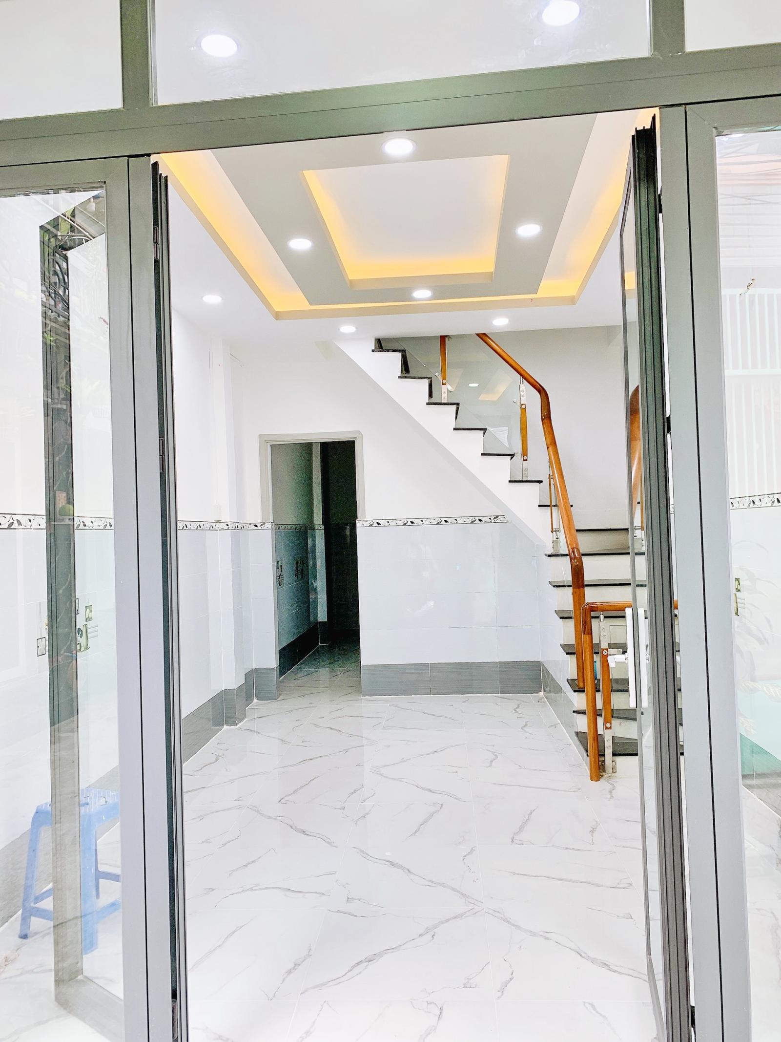 Bán nhà mới 1 lầu hẻm 564 đường Hưng Phú Phường 9 Quận 8