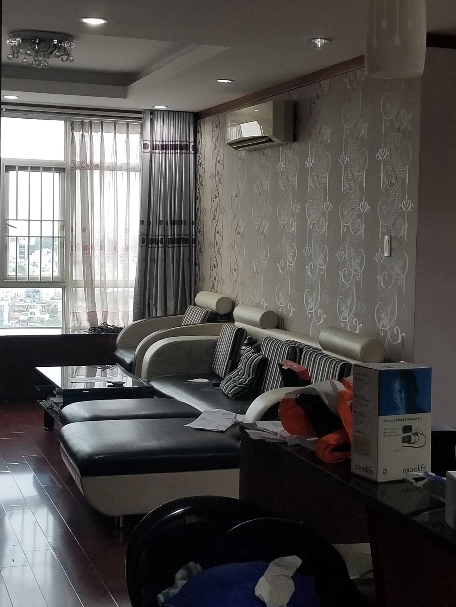 Cần cho thuê căn hộ chung cư Giai Việt Hoàng Anh đường Tạ Quang Bửu , Quận 8 , Diện tích:115m2 , 2 phòng ngủ , đầy đủ nội thất