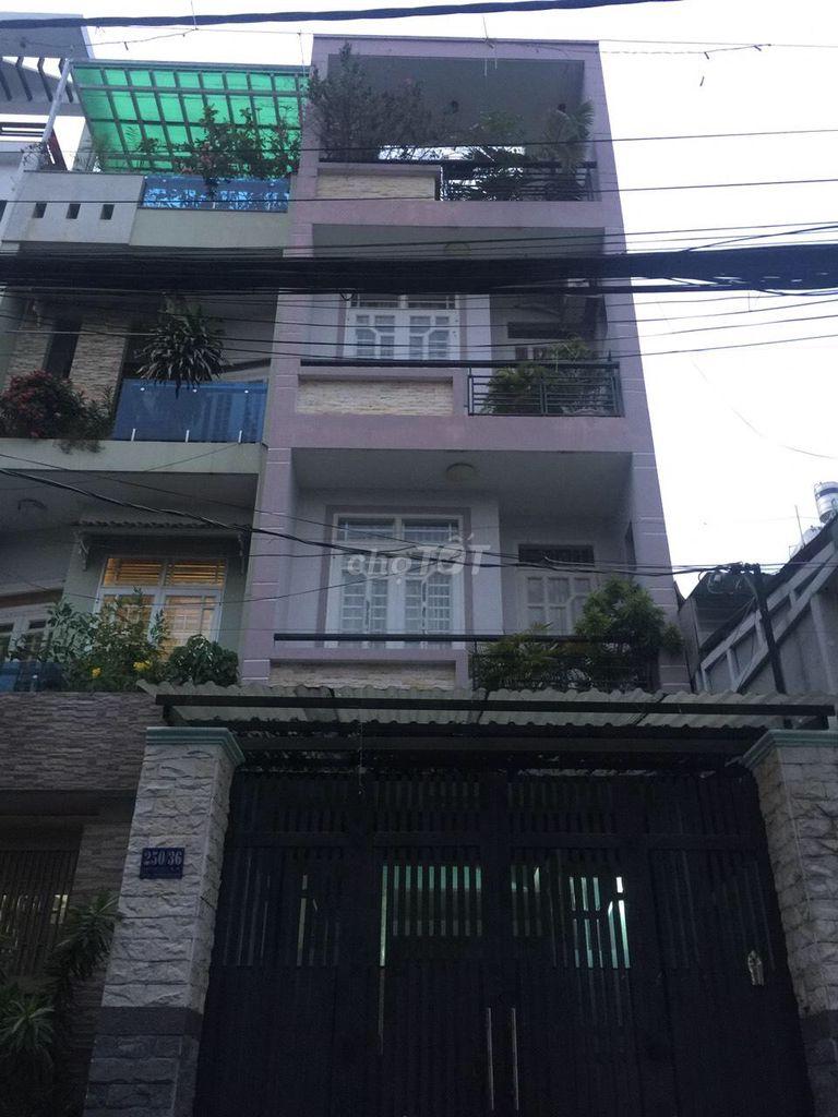 Bán nhà mặt tiền đường Châu Văn Liêm, P11, Q5. DT 4m x 18m, trệt, 4 lầu mới, giá rẻ 27.9 tỷ TL