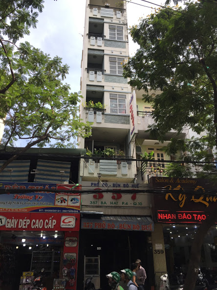 Bán nhà mặt tiền kinh doanh đường Hòa Hưng quận 10 , diện tích 3.55x14m (NH 5.1) , nhà 5 lầu , hdt 40tr , giá 14.3 tỷ TL