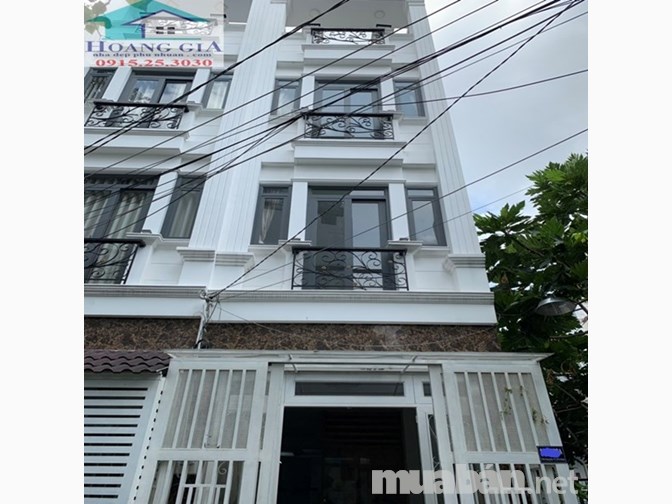 Bán nhà HXH 6m Nơ Trang Long, P. 13, Q. Bình Thạnh, 1 trệt 3 lầu, 84m2