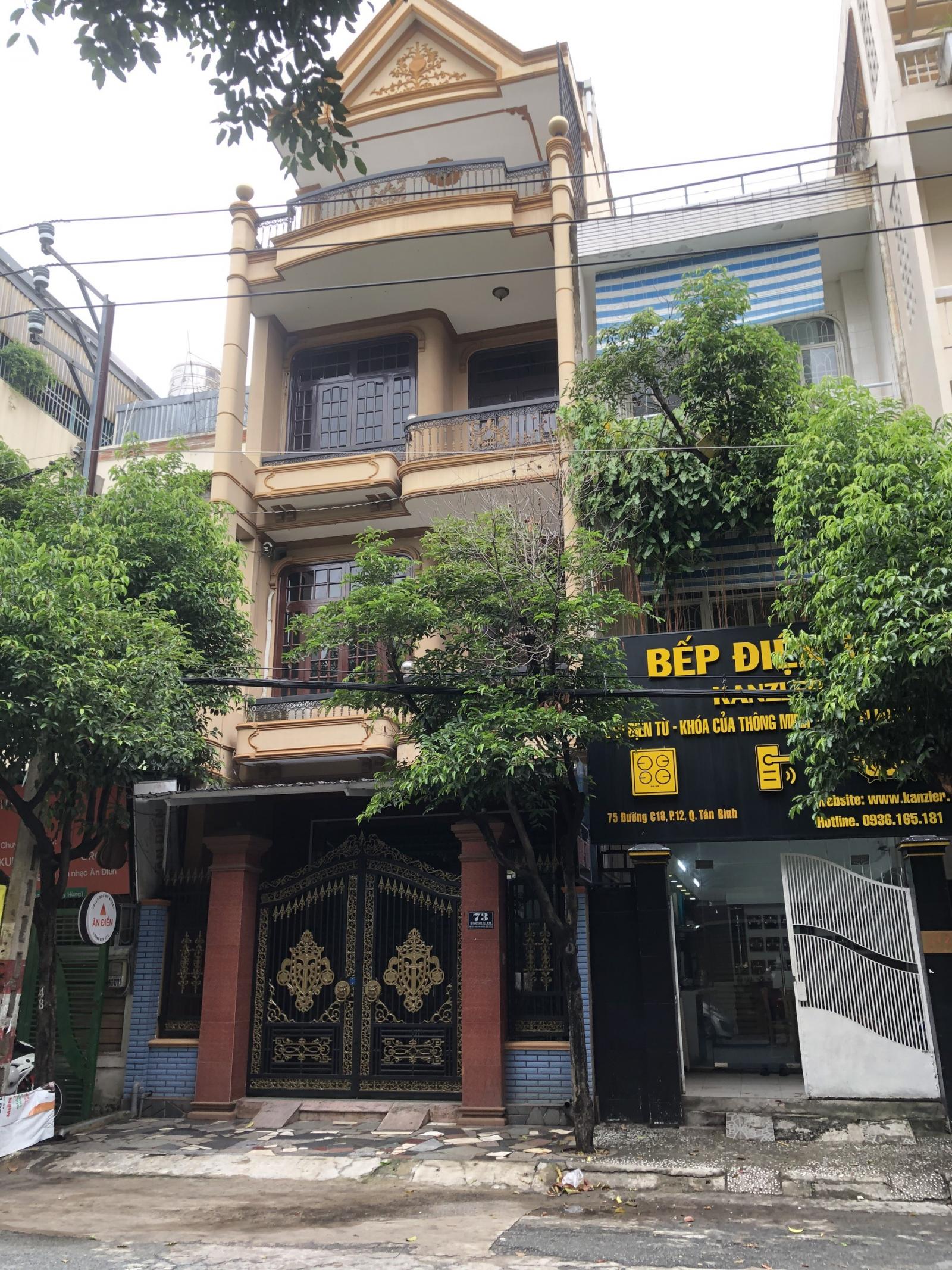 Chính chủ gửi bán nhà mặt tiền đường Bàu Cát 3 Quận Tân Bình, DT (5x14m), 4 tấm, giá 13.5 tỷ