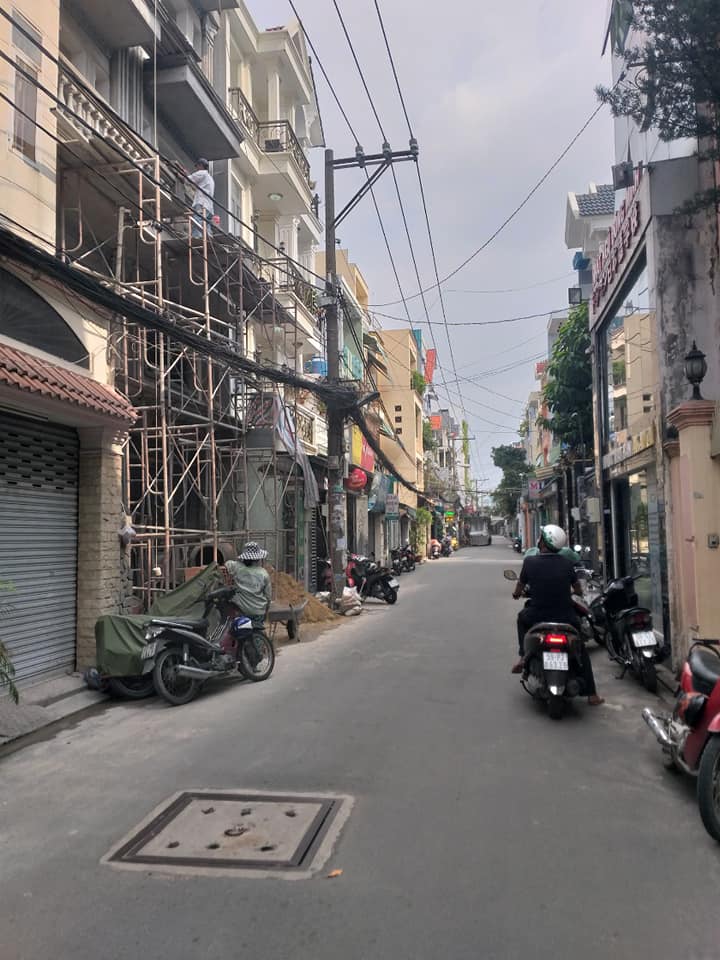 Bán nhà 4 tầng đẹp, hẻm nhựa 8M, Phan Huy Ích P.15 Tân Bình, 4m x 20m giá 7 tỷ.