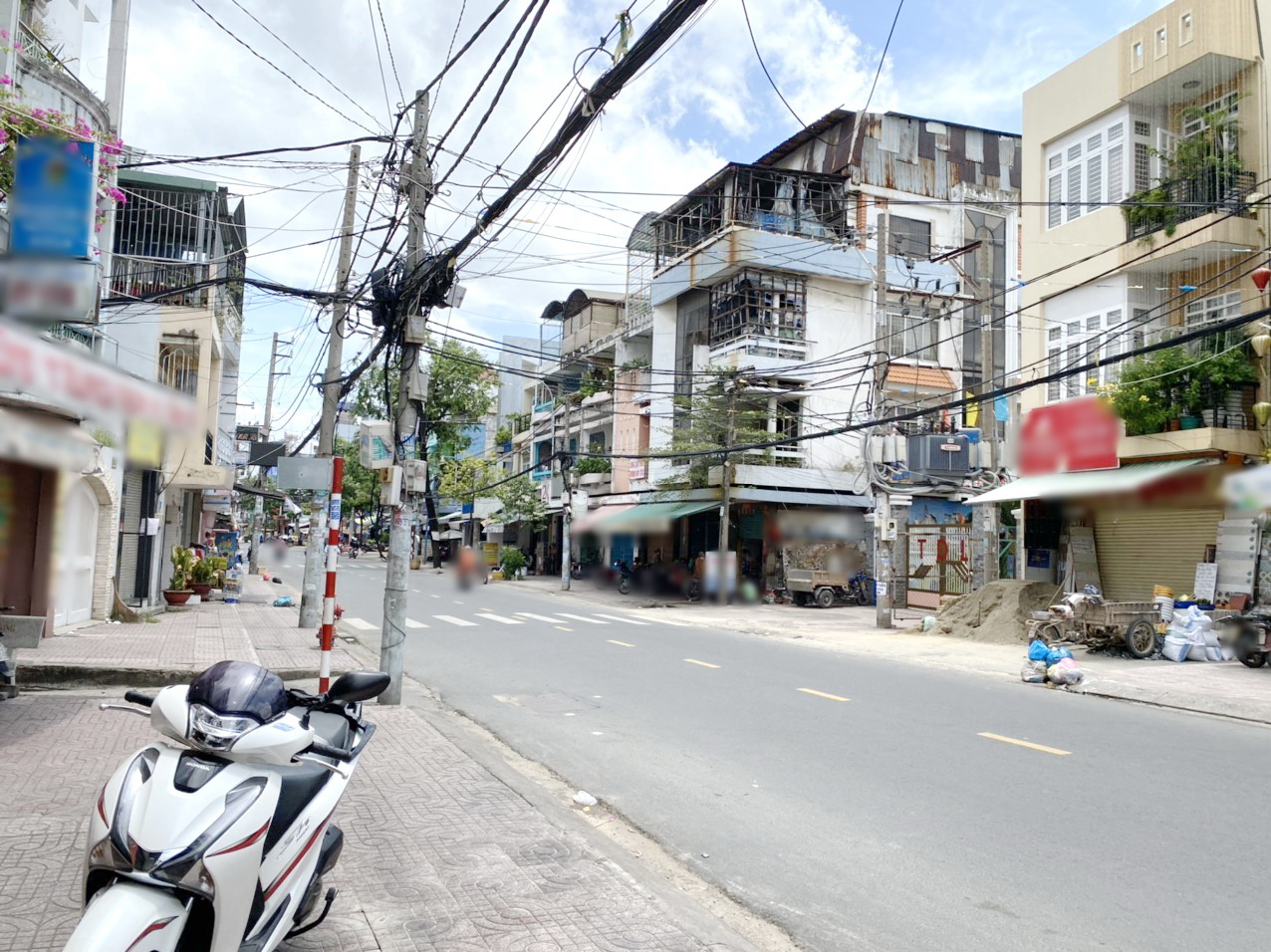 Nhà bán (3*16m, nở hậu 6m) mặt tiền Hưng Phú F8 Q8