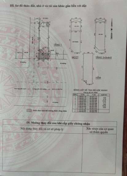 Bán nhà mặt tiền căn góc đường Nguyễn Văn Lượng, GV. Căn góc DT 4.5x18m, SD 460m, 6 tầng mới