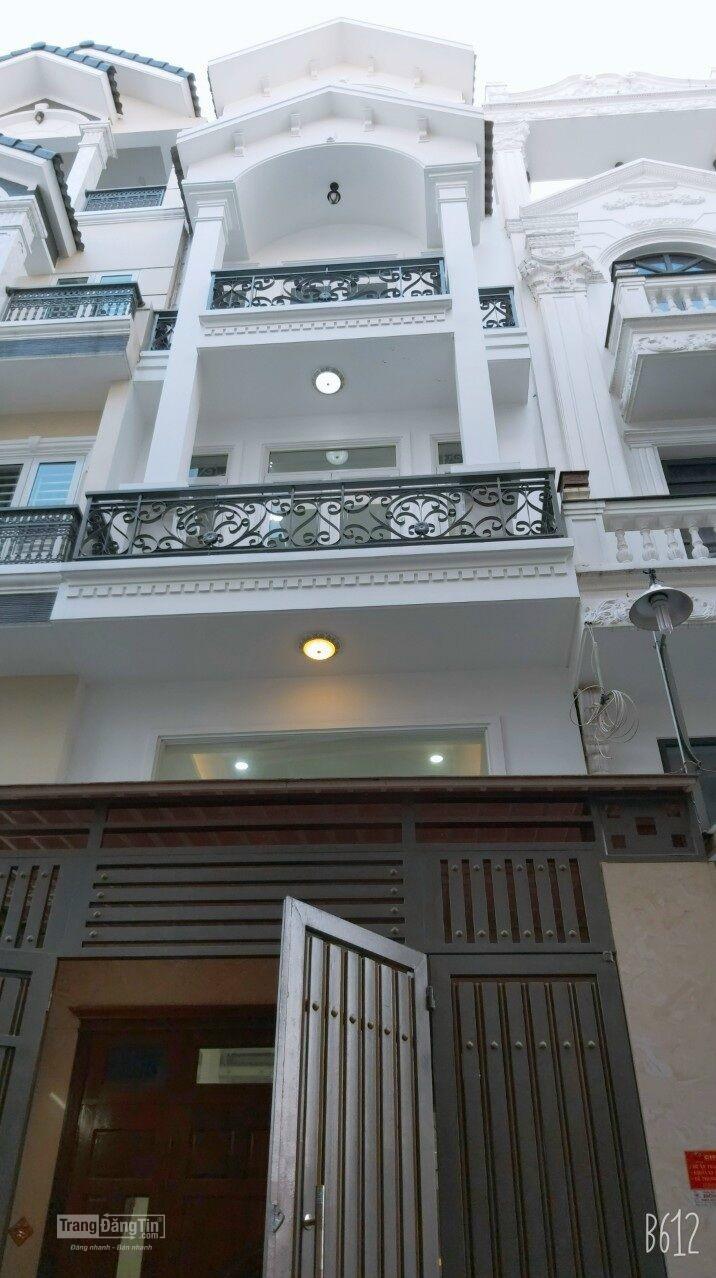 Nhà hẻm 416 Dương Quảng Hàm, P. 5, GV. DT: 4x16m, 5 lầu, giá: 7.6 tỷ