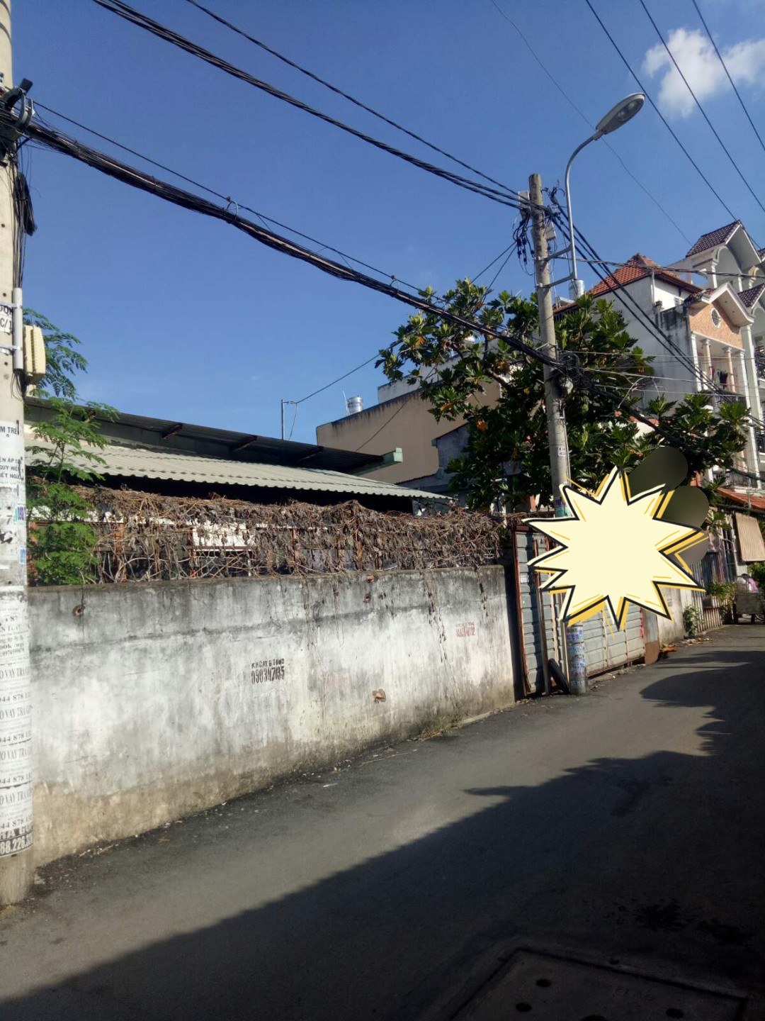 Bán nhà C4 Dương Quảng Hàm, P5, Gò Vấp. DT 16x28m, CN 427m2. HXH 6m thông. Nhà chưa qua đầu tư, xây biệt thự, căn hộ, chia lô tốt. Giá 36tỷ TL