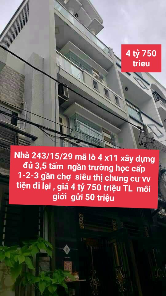 Nhà bán quận Bình Tân, đường Mã Lò gần Lê Văn Quới 4x14m 4 tấm hẻm 6m