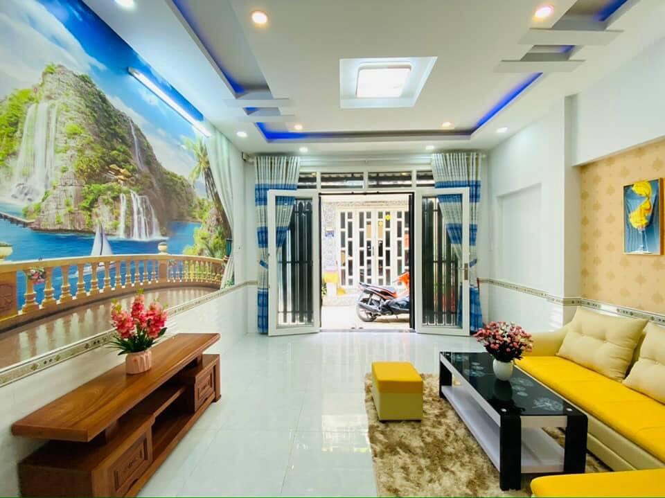 Bán nhà HXH, đẹp lung linh, vào tận hưởng, DTSD 96m2, Nguyễn Văn Khối, nhỉnh 4 tỷ.