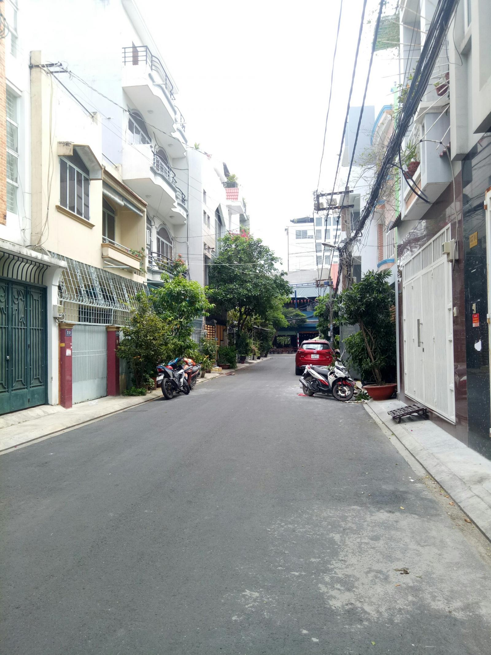 4x25m,đường 8m, 2 làn xe,  ko lộ giới, nhà khu chợ vải  Tân Bình
