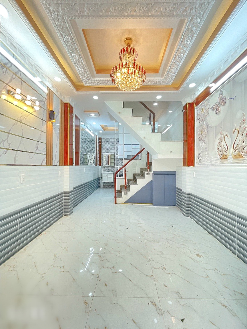 Bán nhà mới 100% hẻm 4m 2020 Huỳnh Tấn Phát thị trấn Nhà Bè.