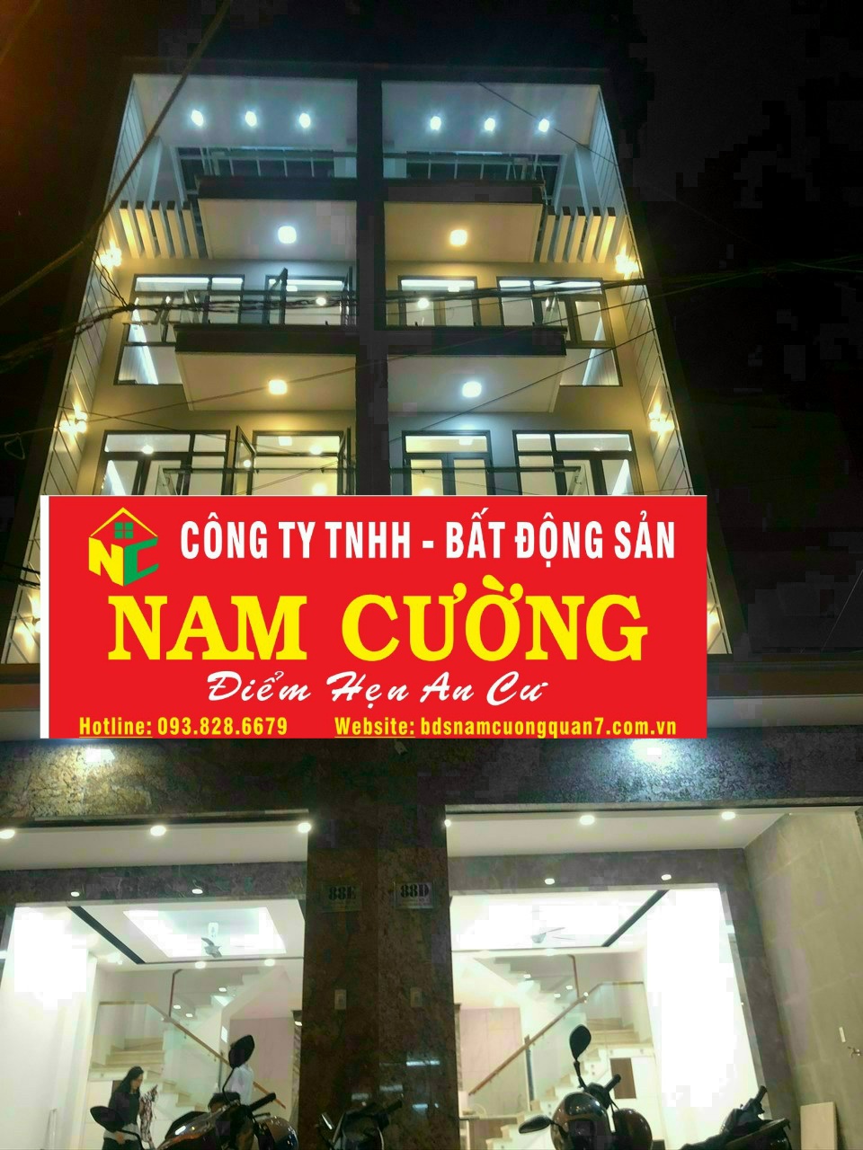 Bán nhà đường mai văn Vĩnh QUẬN 7 dt: 4x16m trệt 4 lầu kinh doanh sầm uất giá 18.6 tỷ 