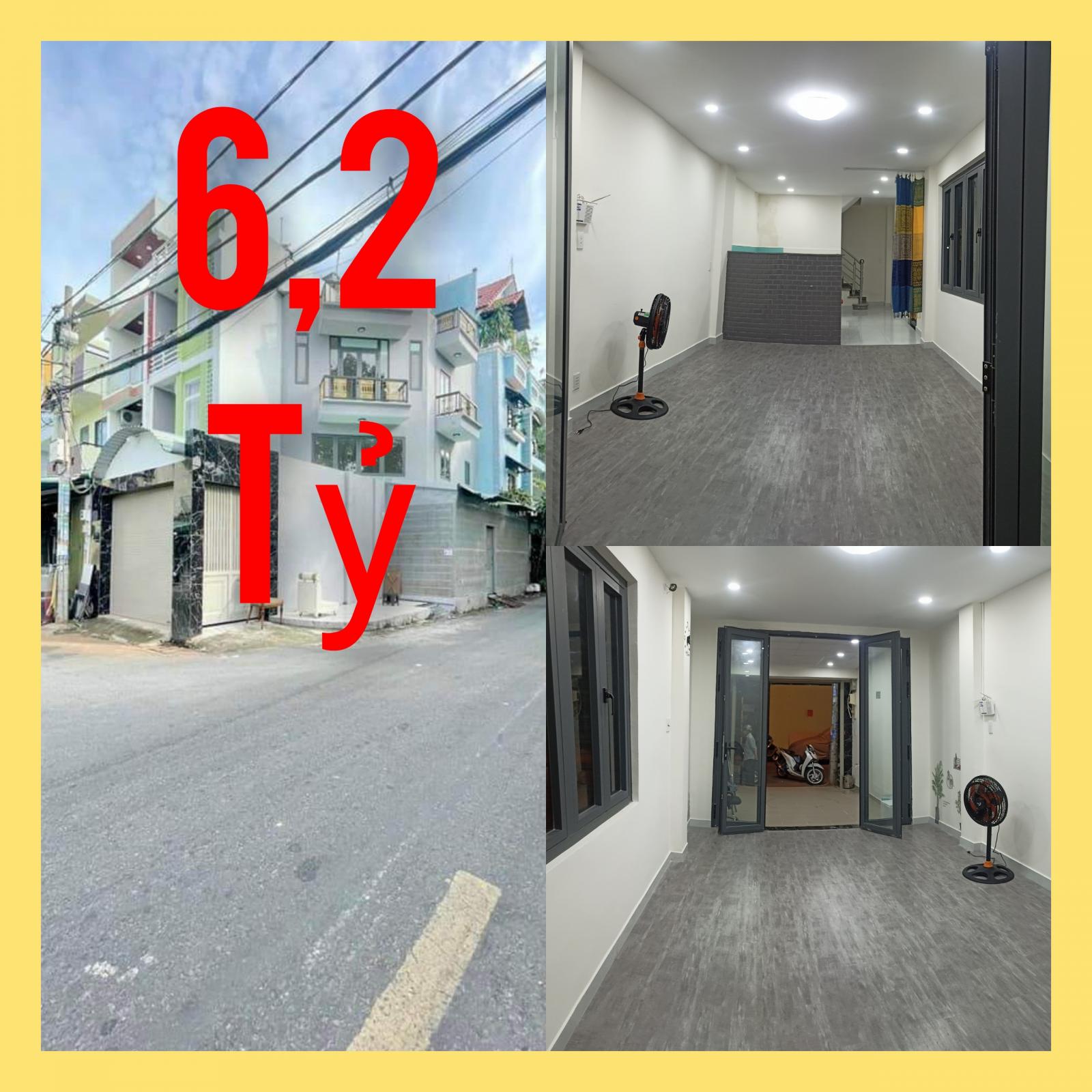 Nhà trệt 2 lầu Góc 2 Mặt tiền đường số P Tân Kiểng, Q7. Dt 3,5x17m