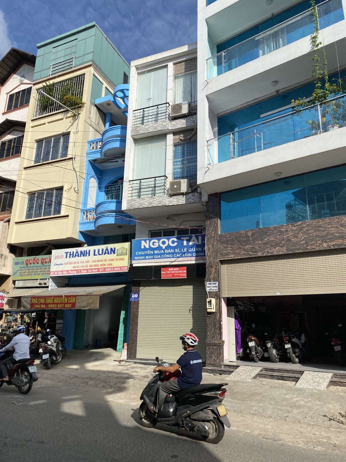 Nhà MT Ngô Thị Thu Minh, DT 4m x 14m, kinh doanh sầm uất, gần chợ Phạm Văn Hai. Giá 13.95 tỷ