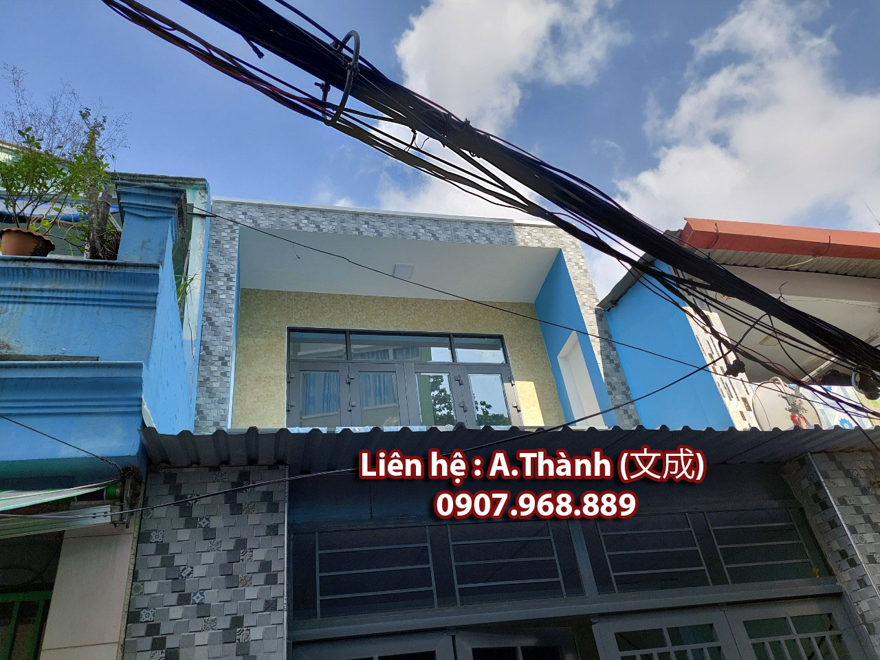 Bán nhà mới 3m7 x 15m, 1 lầu, Đường Bà Lài, Phường 8 ,Quận 6 