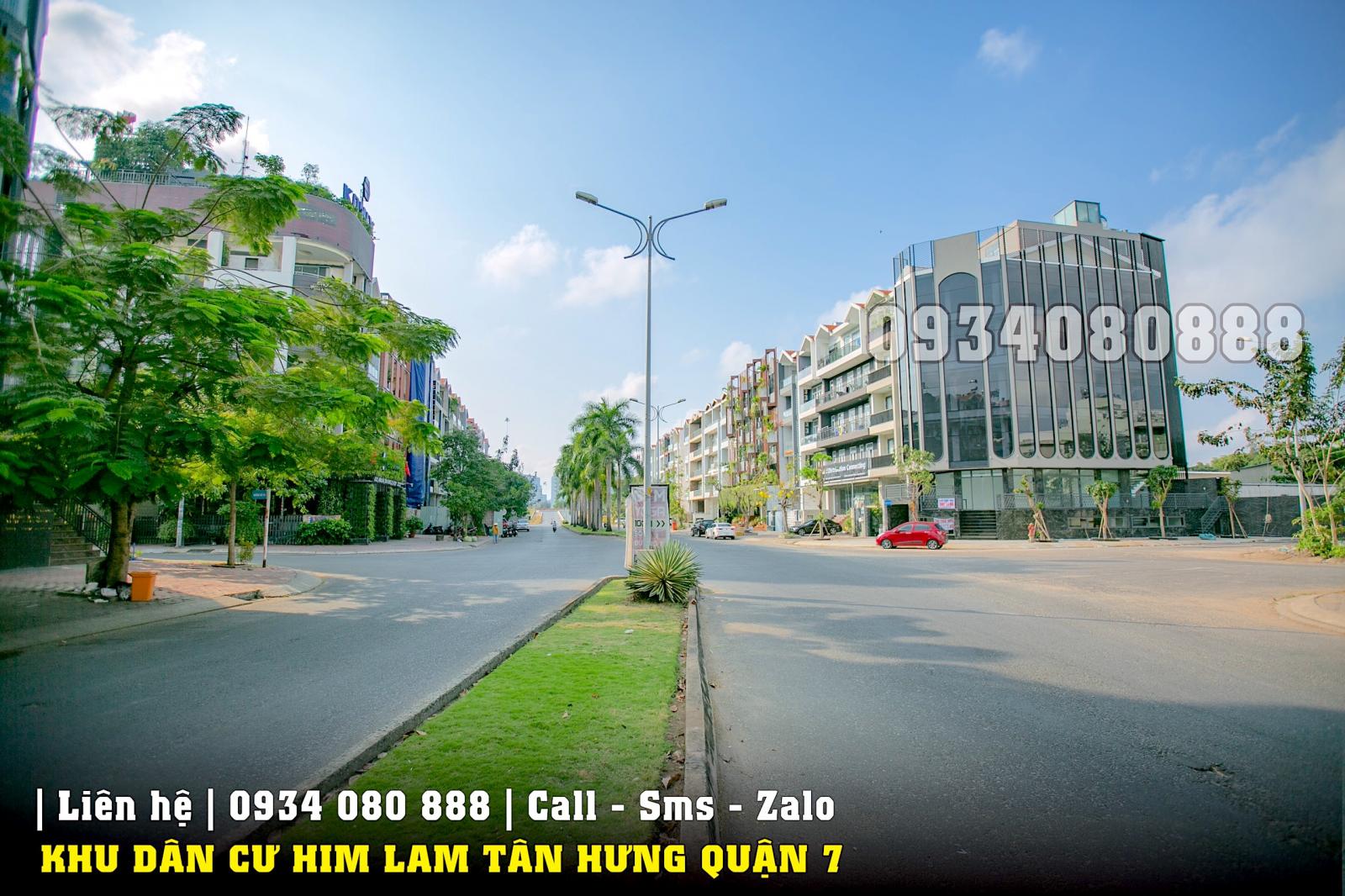 Bán nhà chính chủ mặt tiền đường D1 KDC Him Lam phường Tân Hưng Q7. DT: 5m x 20m, giá bán 29.5 tỷ