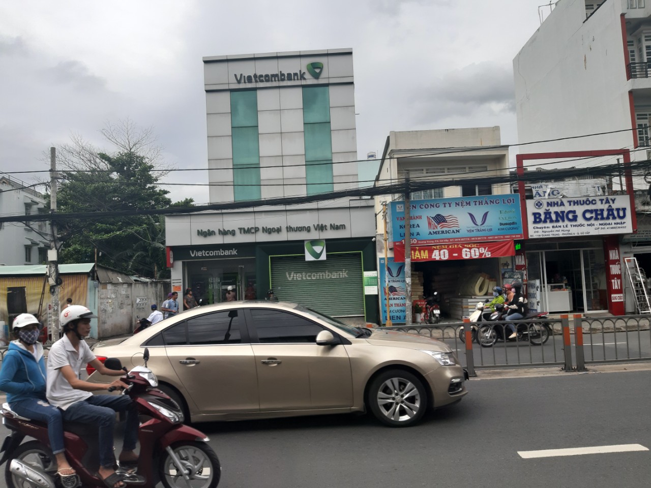 Nhà hẻm xe hơi DT 4x16m đường Quang Trung Phường 8 gần sát mặt tiền - Trệt 3 Lầu 4PN GIÁ CHỈ 7 TỶ .
