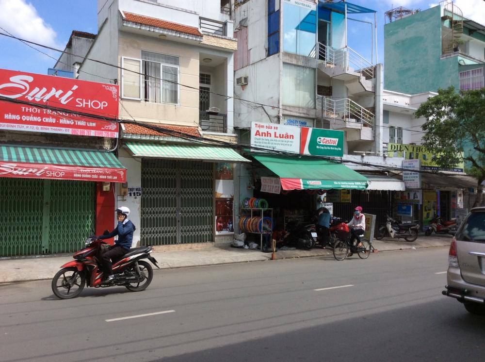bán nhà mặt tiền Ung Văn Khiêm, Bình Thạnh 4x17m trệt 2 lầu