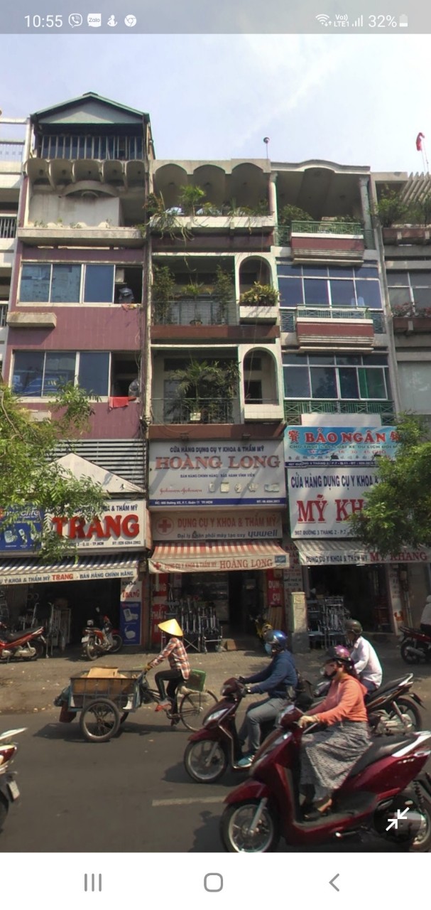 Giá 33 tỷ mặt tiền Lý Thường Kiệt, quận 10, diện tích 4x20m, 1 trệt, 3 lầu