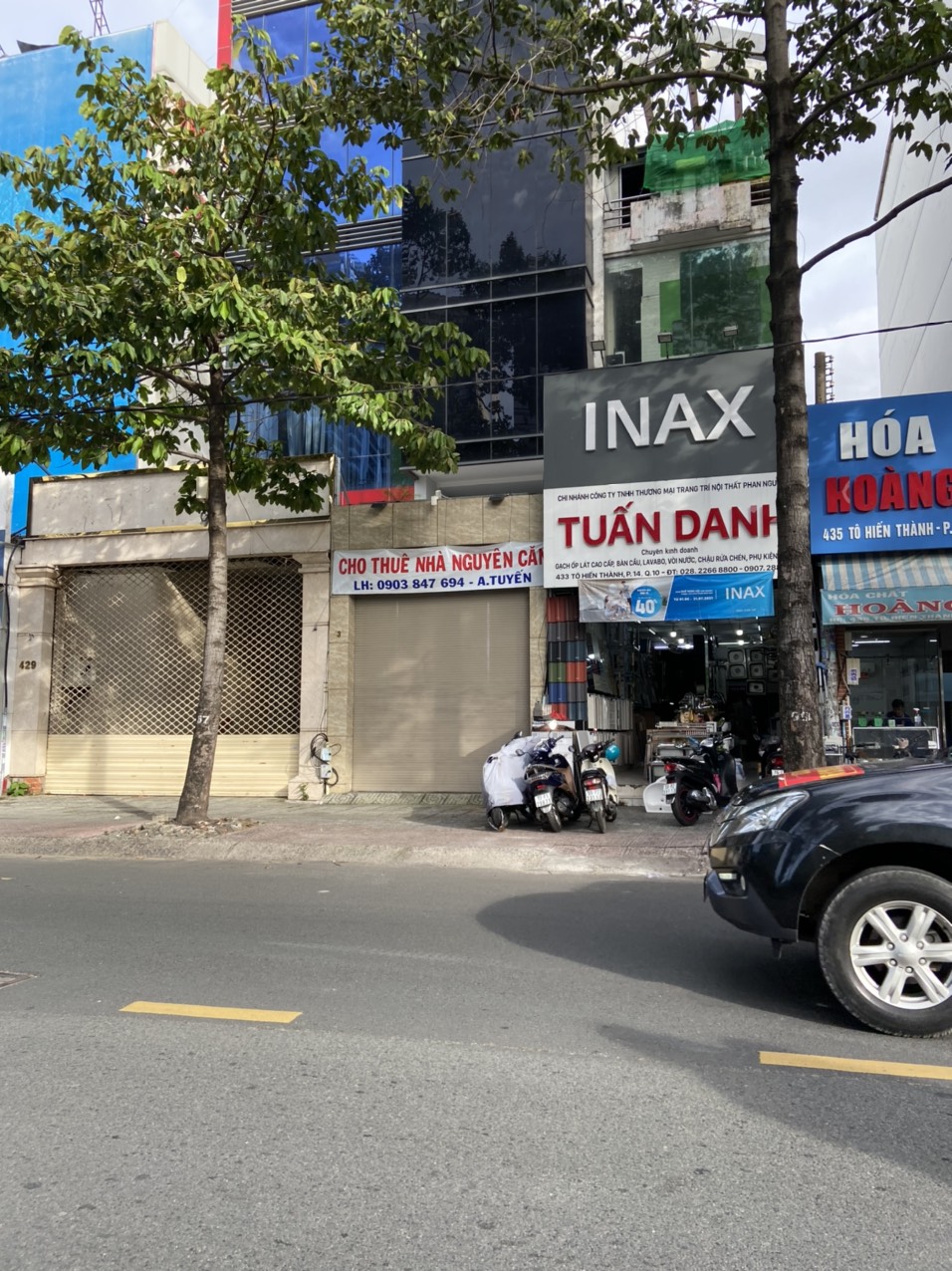 Bán nhà chính chủ mặt tiền đường Tô Hiến Thành, P13, Quận 10. DT: 6m x 25m, trệt, 4 lầu, sân thượng.