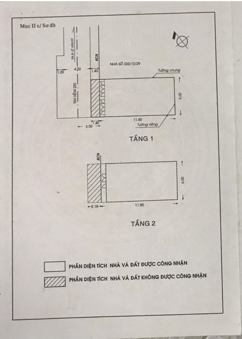 Bán nhà chính chủ đường Lê Văn Sỹ, P1, Q.Tân Bình. DT: 6m x 13,5m, trệt, 1 lầu. GPXD: hầm 6 lầu.