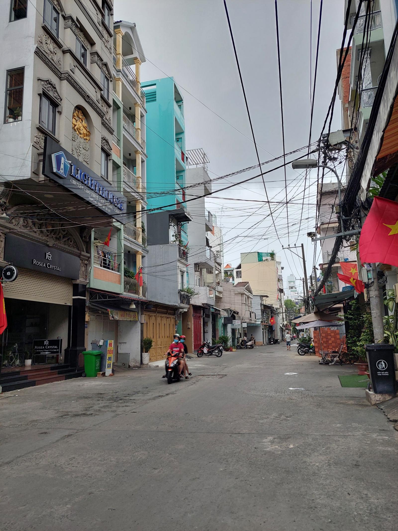Khuôn Đất Lớn, HXH 10m Đường 3/2, Quận 10, 9x25m, CN 226m2, Giá Chỉ 45 Tỷ