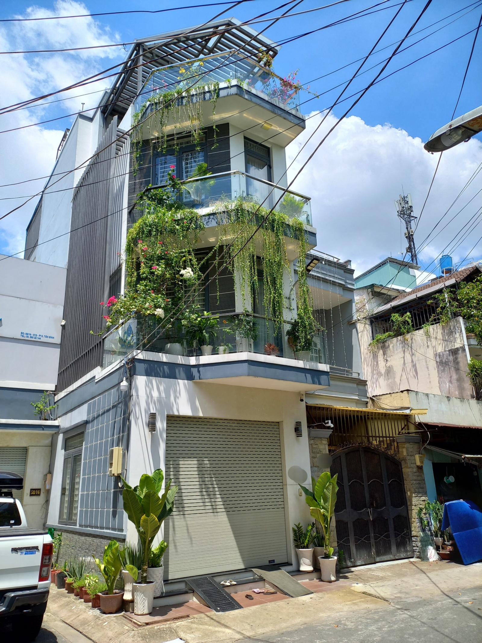 Bán nhà căn góc đường Bành Văn Trân – 4 tầng – Giá yêu thương: 5.85 tỷ
