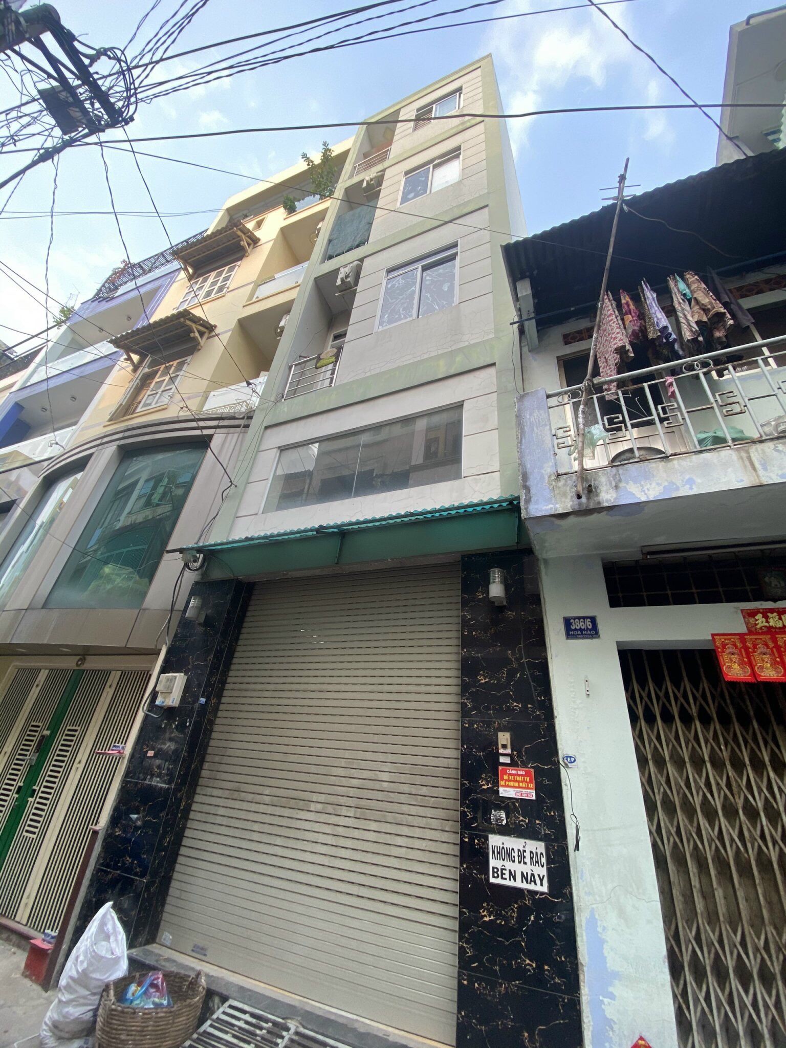 căn duy nhất hẻm xe hơi 7 chỗ vào nhà đường thành thái q10 dt 4,75 x23 5 lầu giá 13,5 tỷ 