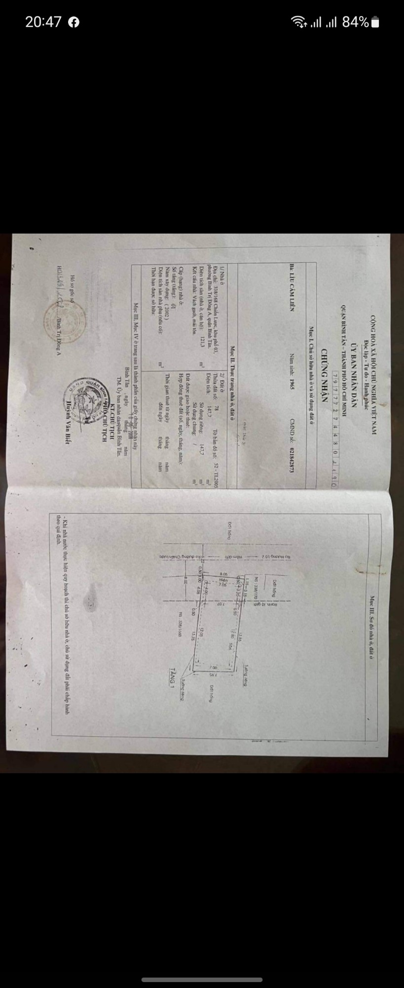 CHÍNH CHỦ BÁN NHÀ TẠI ĐƯỜNG CHIẾN LƯỢC, BÌNH TRỊ ĐÔNG A, BÌNH TÂN - TP HỒ CHÍ MINH