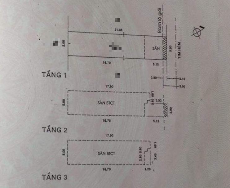 Hẻm xe hơi Lê Văn Sỹ, Phường 1, Quận Tân Bình.5*33m, giá chỉ 18.6 tỷ TL