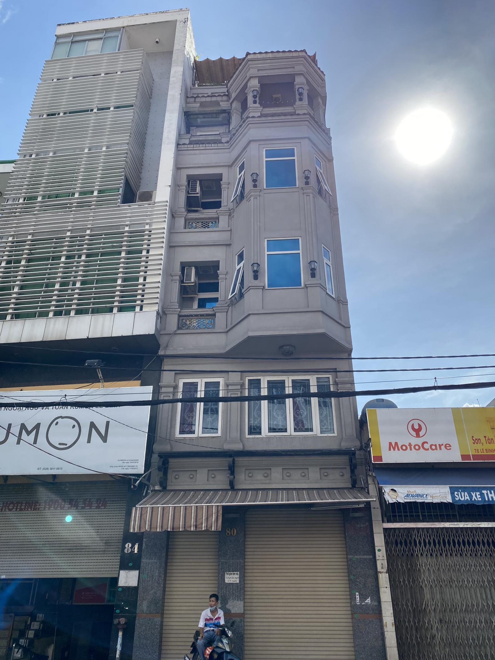 Bán nhà mặt tiền Phạm Phú Thứ, P11, Tân Bình; 4x10m, nhà 5 tầng