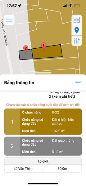 Bán đất 27 Lê Văn Thịnh, P Bình Trưng Đông -266m2, ngang 6m nở hậu Giá 185 triệu/m2. ☎ 0903034123 