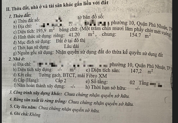 Nhà Thật HXH Nguyễn Văn Trỗi, P10, Phú Nhuận. 11x21m vuông vứt, công nhận đủ - chỉ 28 tỷ TL 