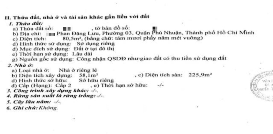 Nhà Thật, MT Phan Đăng Lưu, P3, Phú Nhuận hẽm hông 2m, 6 Lầu, 4x22m, chỉ 23 tỷ 