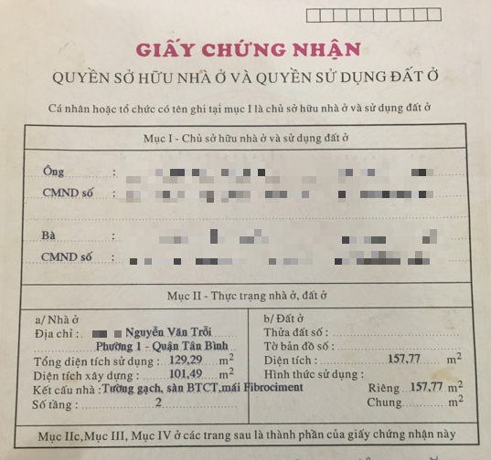 Nhà Thật, C4 còn xót lại, HXH Nguyễn Văn Trỗi, P1, Tân Bình. 14x17m, sổ 1 đời chủ từ 1997, giá chỉ 45.5 tỷ TL