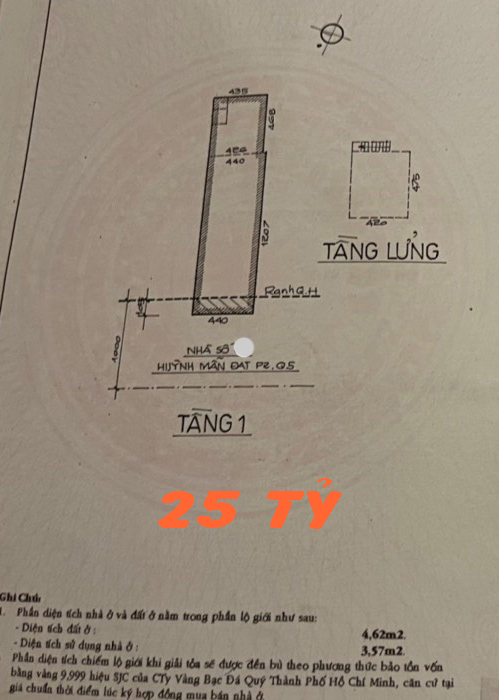 Bán nhà Mặt Tiền Huỳnh Mẫn Đạt, P2, Quận 5. Giá: 25 Tỷ.