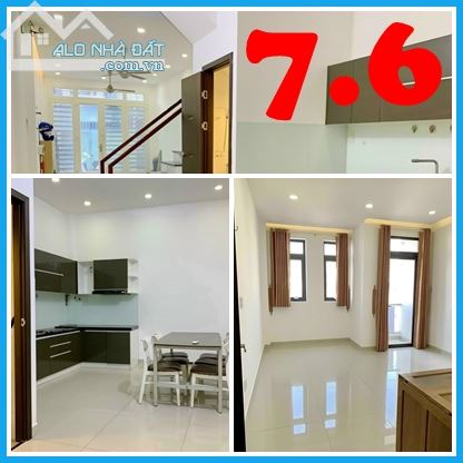 Bán nhà mới đẹp 4 tầng, hẻm xe hơi  Diện tích 60 m2