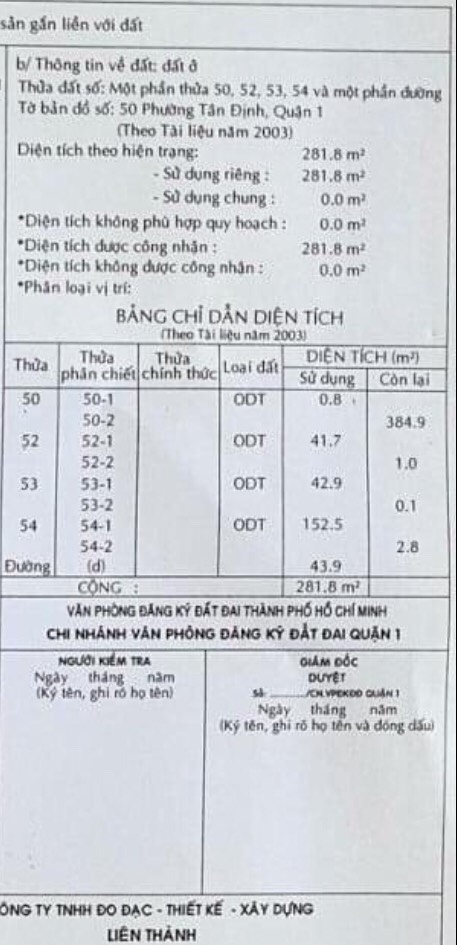 Bán Gấp Nhà MT Trần Quang Khải DT 281,8m2 Giá Chỉ 298 Triệu/m2 Vị Trí Kinh Doanh Sầm Uất  