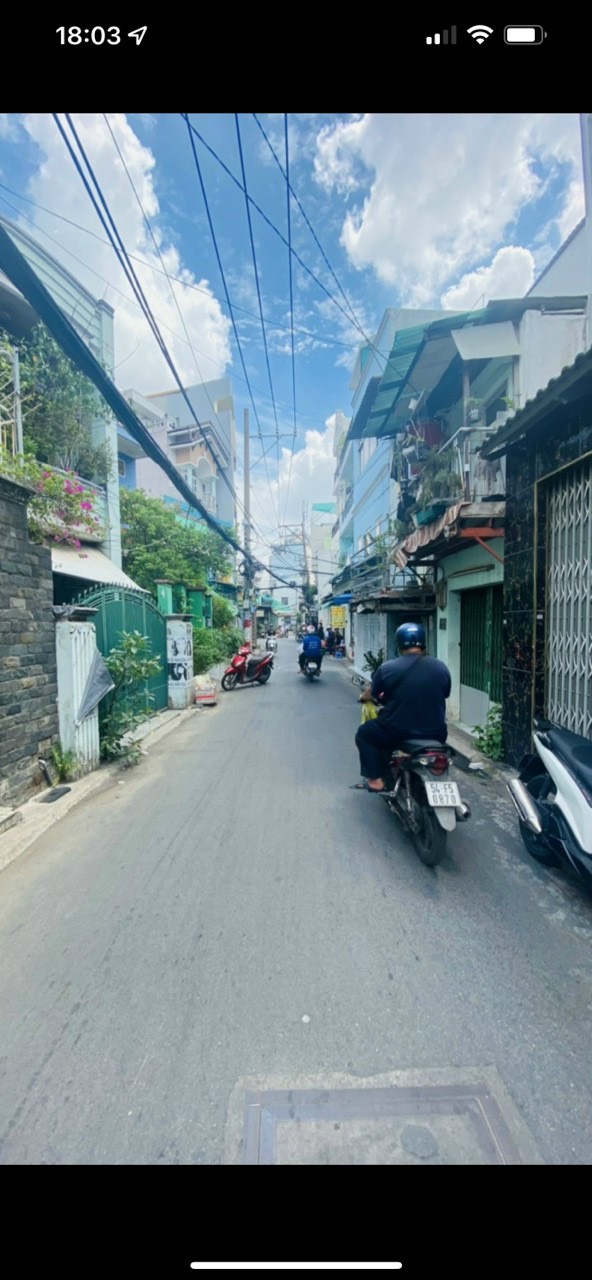 Nhà MT nhựa - Hẻm Xe Hơi 8m đường Tô Hiệu - Quận Tân Phú đang cho thuê 12tr